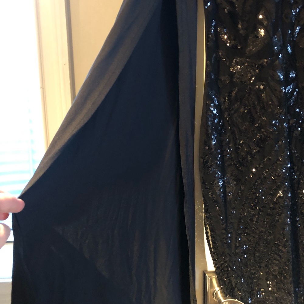 Black cocktail dress